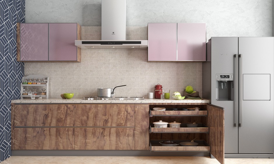 straight-kitchen-in-lacquered-glass-and-wood-finish-gives-urban-modern-kitchen